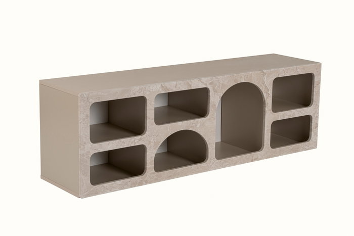 Hanah Home Consola Ferlis Travertino